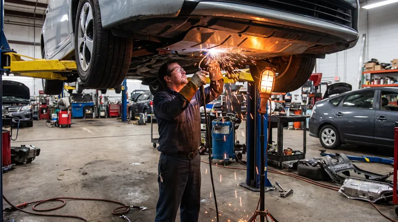 Physical shields are increasingly recommended by insurers to deter thieves from accessing the high-value converters found on hybrid vehicles.