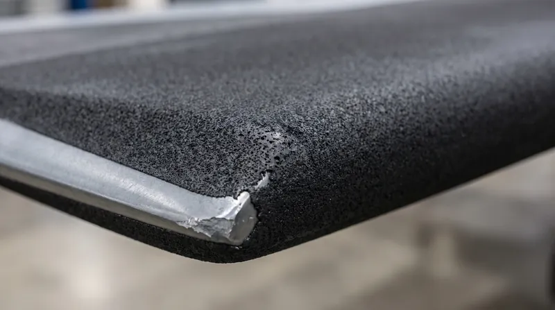 Radar-absorbent materials convert incoming radio frequency energy into microscopic amounts of heat.