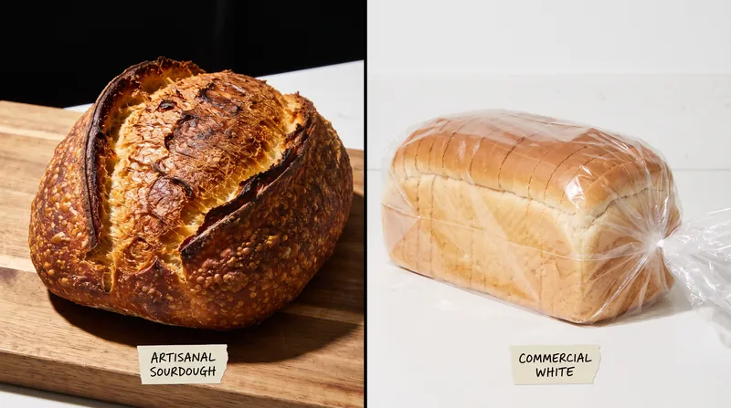 Organic acids produced during fermentation directly dictate the intensity of the Maillard reaction during baking.