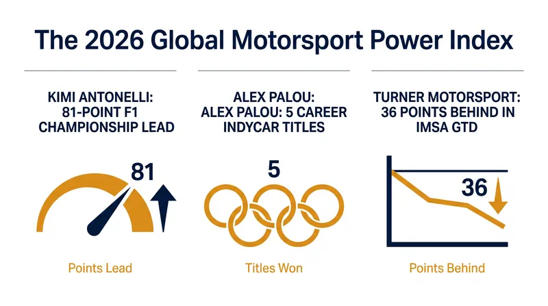 The defining margins of the 2026 global motorsport season as the calendar turns to the fall.