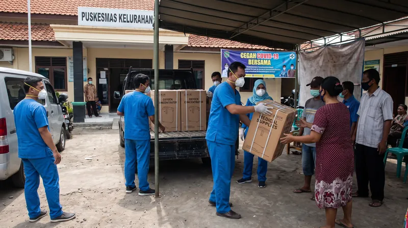 The Indonesian Health Ministry has mobilized over 19,000 health workers to manage the surge in respiratory cases.