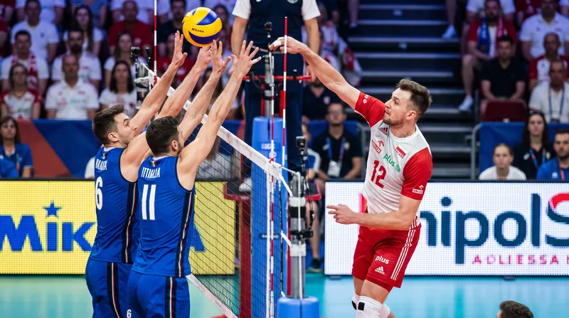Serbia's offense dominated the net, converting 51 percent of their attack attempts against Greece.