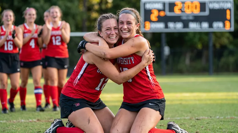Hudson's return allows her to share the field with her younger sister, sophomore Mallory Hudson.