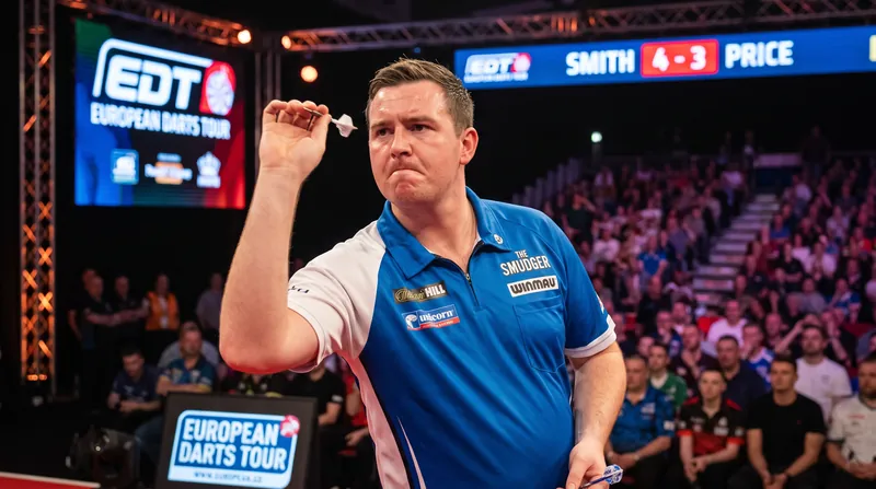 Ross Smith reached the final in Antwerp after surviving three consecutive last-leg deciders.