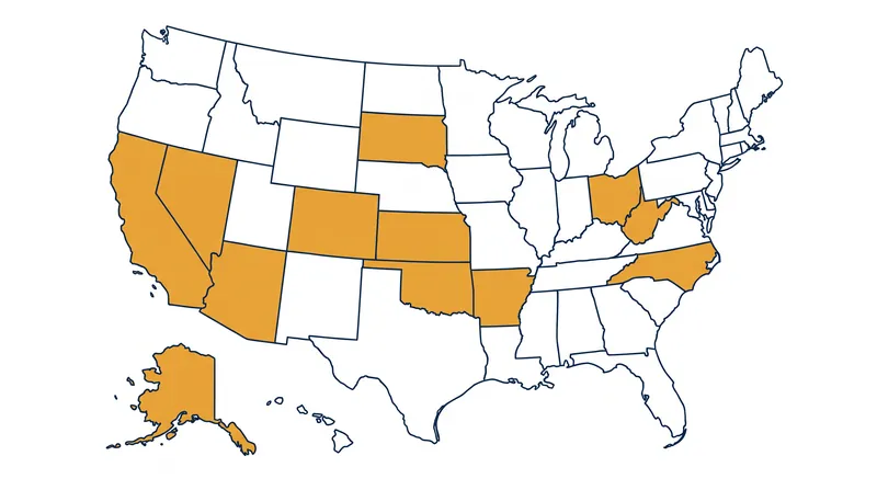 States with constitutional amendments regarding voter ID or citizenship requirements on the 2026 ballot.