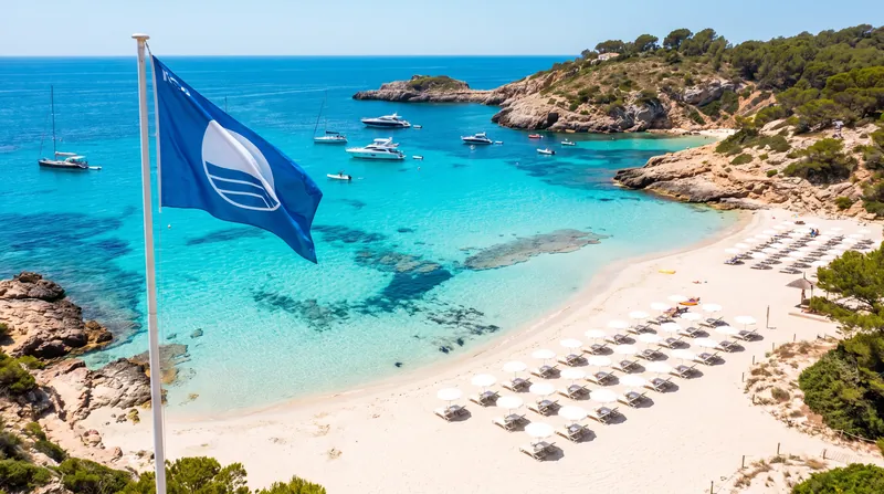 The Blue Flag certification requires beaches to pass strict fortnightly water quality tests and maintain high safety standards.