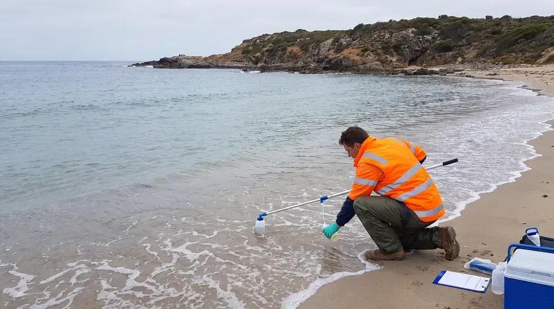 Water quality is the binding constraint of the program; a single failed test requires the flag to be lowered immediately.