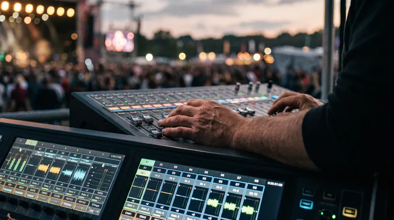Modern line arrays are meticulously modeled in 3D acoustic software before the cabinets are flown.