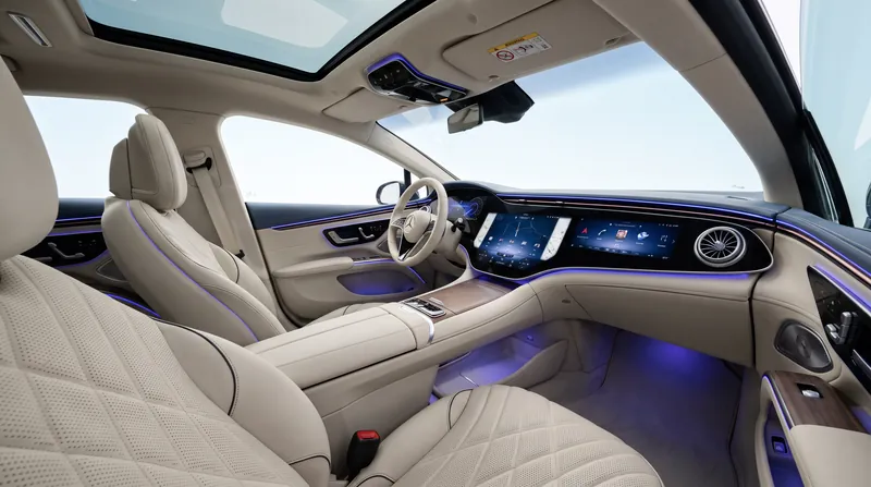 Automakers are increasingly replacing traditional physical controls with expansive digital interfaces.