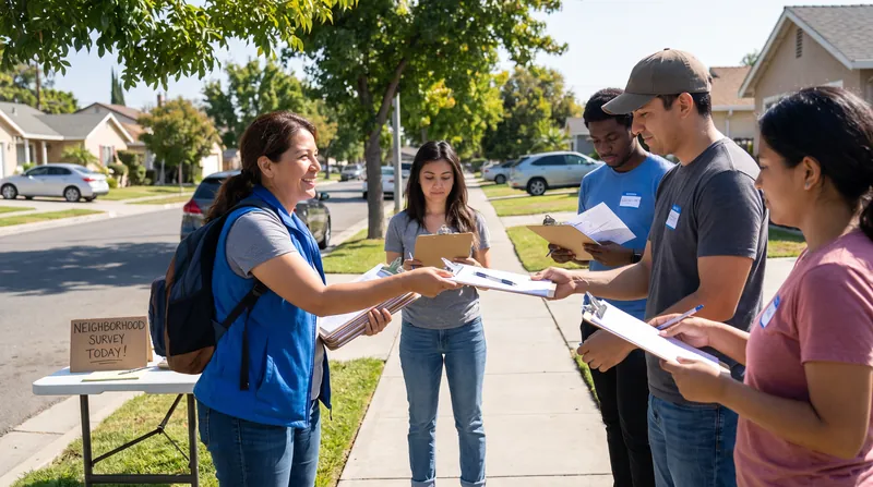 Achieving a truly random sample requires active outreach to residents who might not otherwise volunteer their opinions.