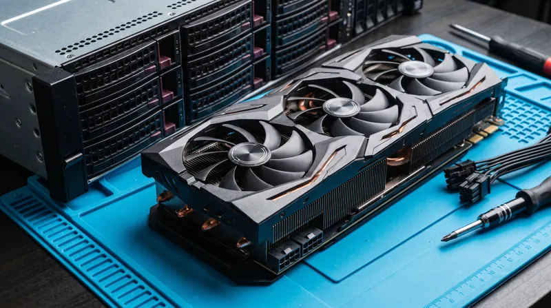 The massive memory capacity of modern gaming GPUs makes them a cost-effective alternative to dedicated enterprise accelerators.