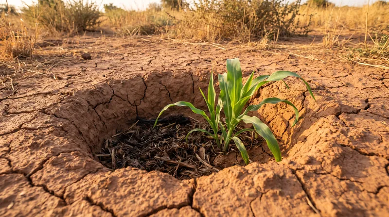 Traditional water-harvesting techniques like zai pits are now central to the Great Green Wall's mosaic approach.
