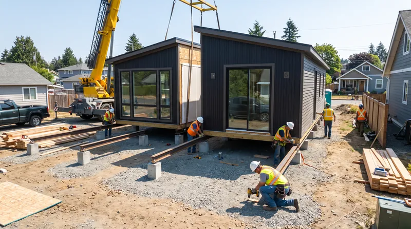 Manufactured homes must still comply with local building codes, setbacks, and utility requirements.