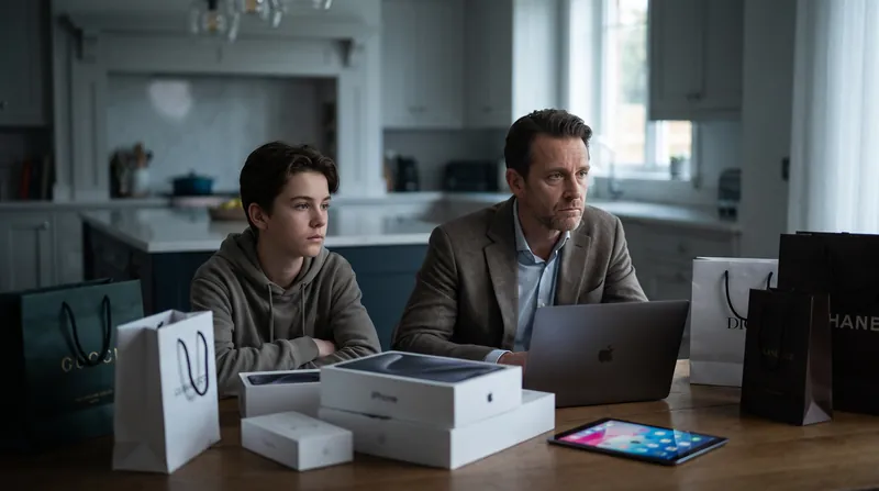 Parental materialism acts as a family stressor, frequently degrading the quality of parent-child relationships and transmitting psychological distress.