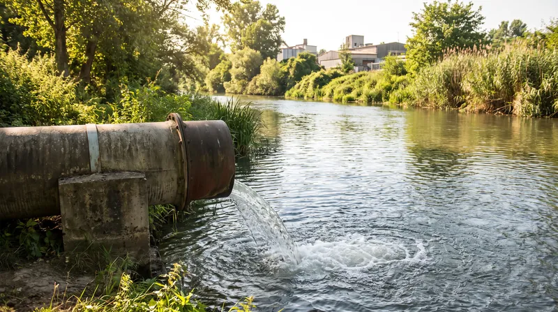 Even highly treated industrial effluent consumes a portion of a receiving water's assimilative capacity.