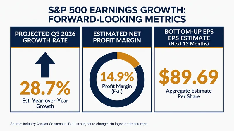 Third-quarter estimates point to an eighth consecutive quarter of double-digit earnings growth.