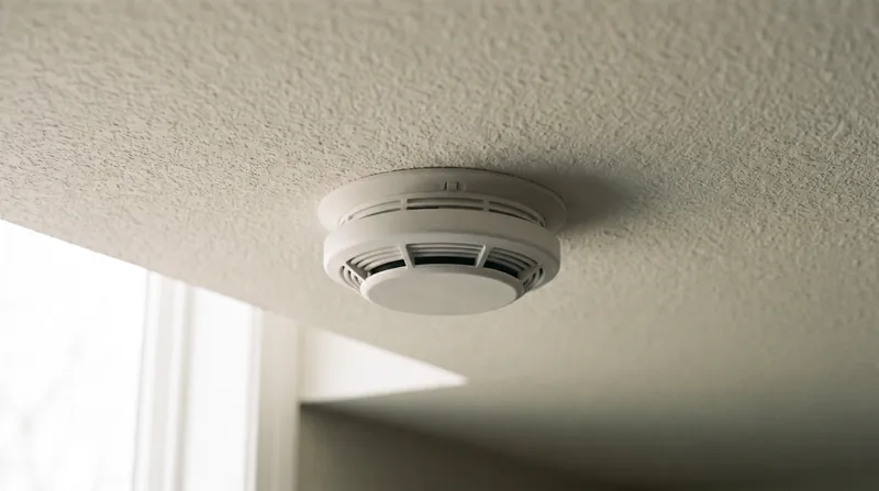 The type of sensor inside a ceiling alarm dictates whether it will detect a smoldering fire in time for a safe escape.