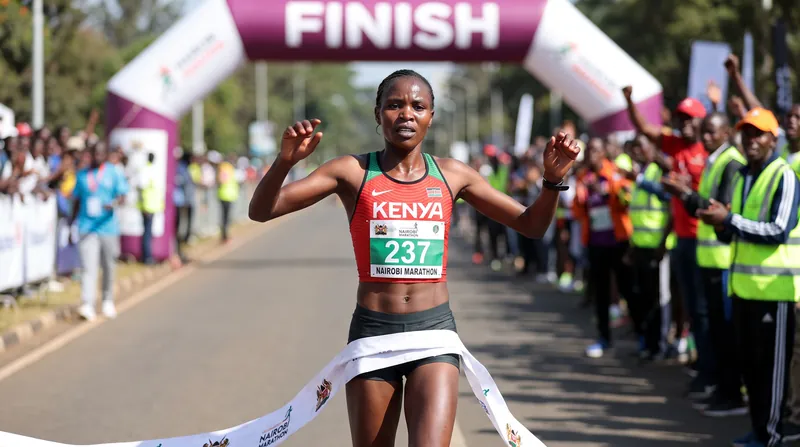 Brigid Kosgei secured her third Great North Run victory, finishing more than two minutes ahead of the field.