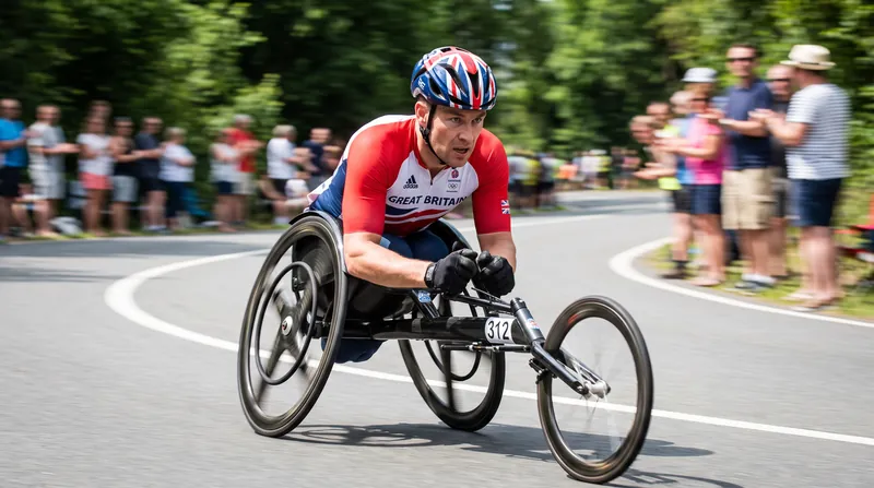 David Weir claimed a historic 10th victory in the men's elite wheelchair race.
