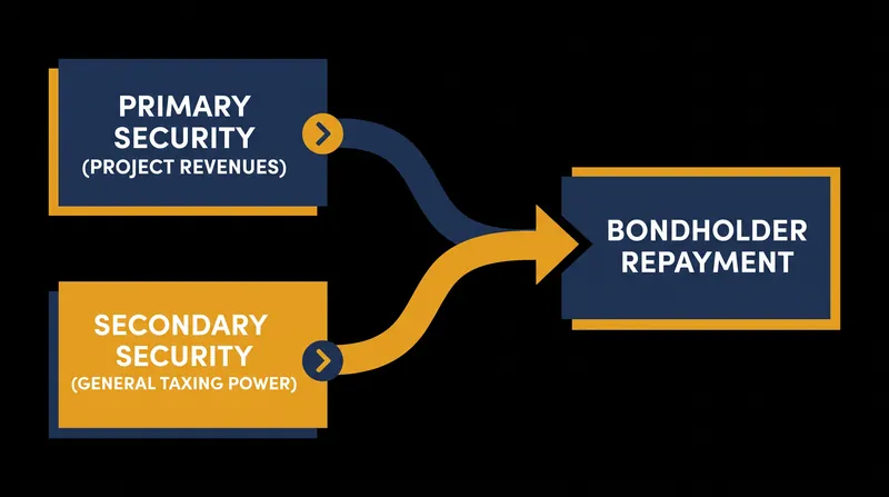How the dual-pledge structure protects bondholders.