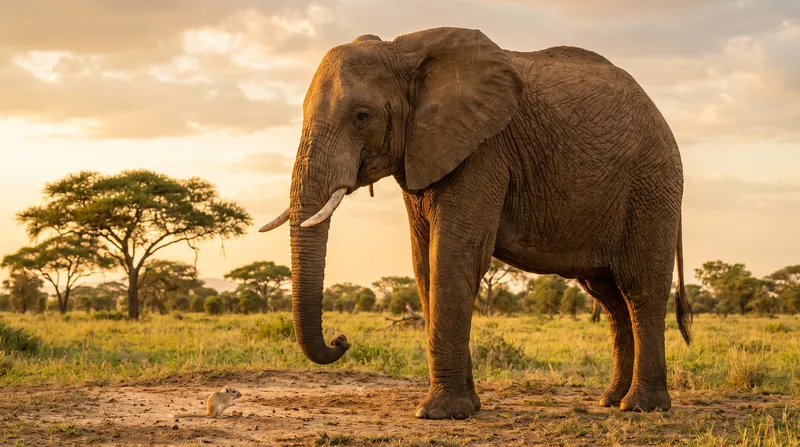 Despite their size difference, the cells of an elephant and a mouse operate under the exact same mathematical constraints.