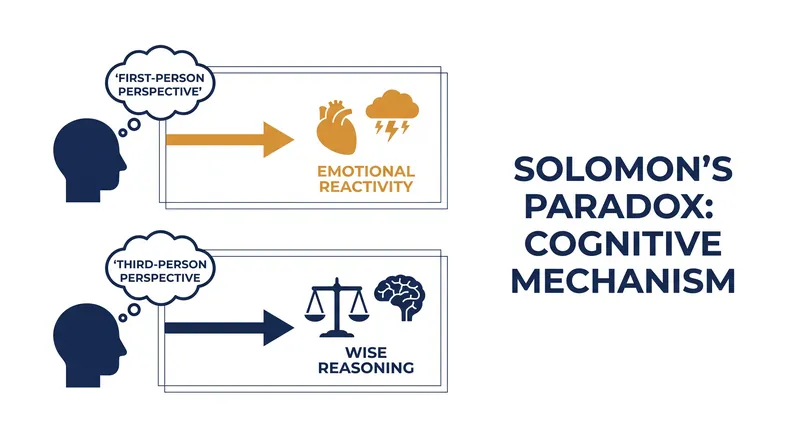 The structural difference between immersed and distanced cognitive processing.