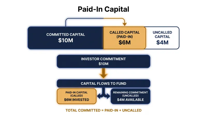 Return multiples are calculated based on the capital actually called by the fund, not the total amount committed.