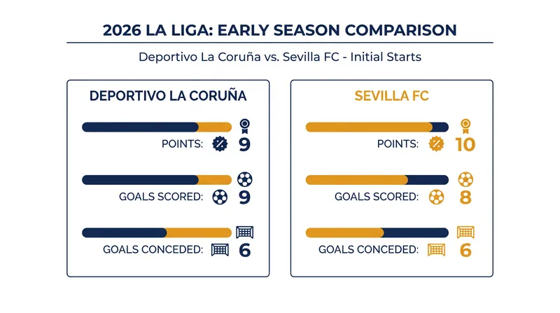 Both clubs have made strong starts to the 2026-2027 campaign, sitting just outside the top four.