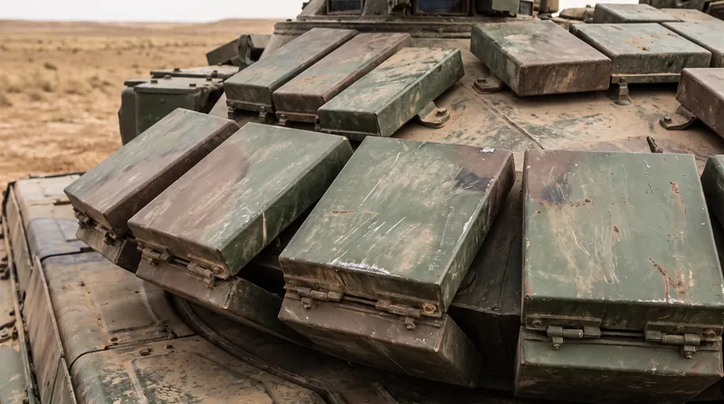 Explosive Reactive Armor (ERA) is designed to disrupt the geometry of a HEAT jet before it reaches the main hull.