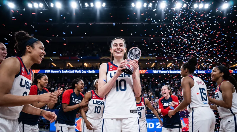 Breanna Stewart claimed her second World Cup MVP award after posting 22 points and 10 rebounds in the final.