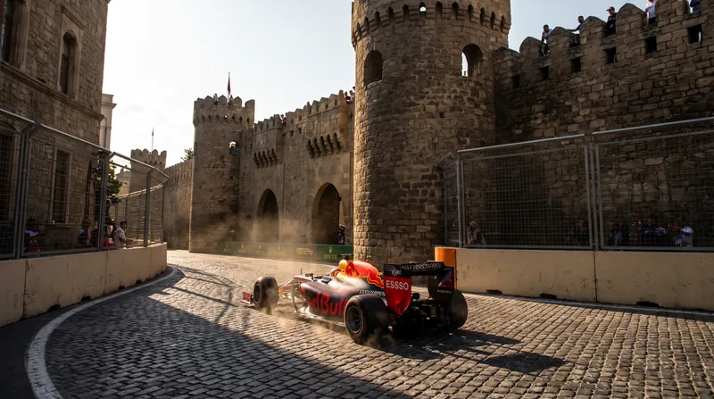 The infamous castle section at Turn 8 narrows to just 7.6 meters wide, leaving zero margin for error.