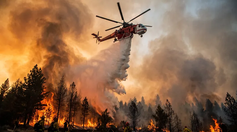 Currently, many restricted category aircraft are authorized to drop water but legally barred from carrying the ground crews needed to fight the fire.