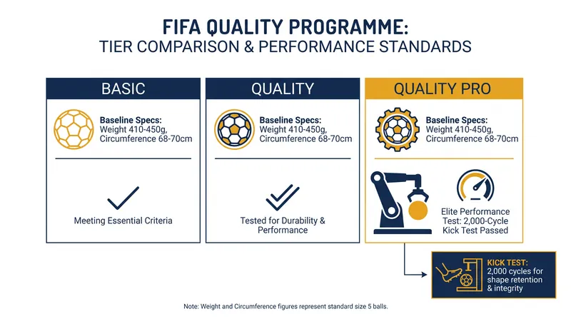 FIFA's testing gauntlet scales dramatically from grassroots to the professional level.