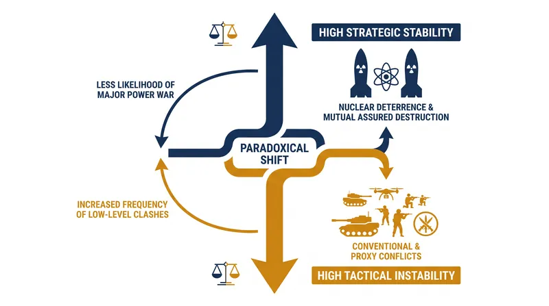 How strategic nuclear parity creates space for sub-conventional conflicts.