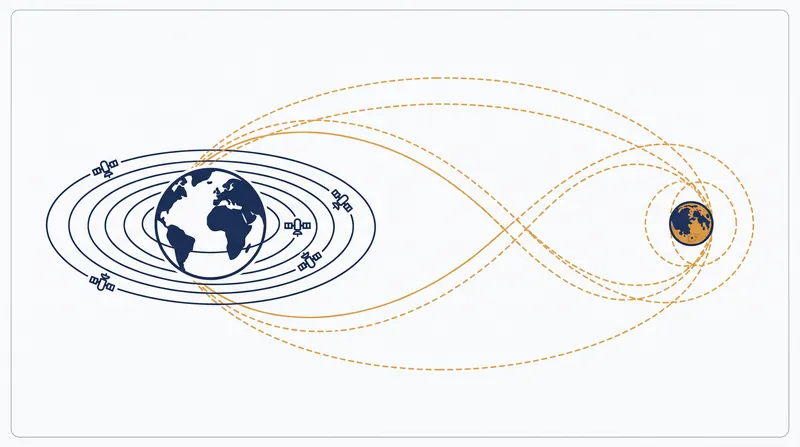 The cislunar operational environment extends from Earth's surface to the orbit of the moon.