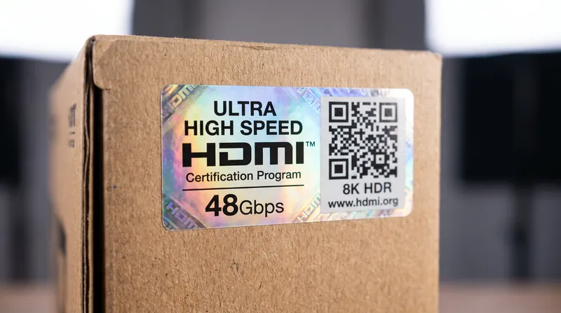 Cables must be certified as 'Ultra High Speed' to guarantee 48 Gbps transmission without signal drops.