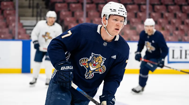 Brady Tkachuk joins his brother Matthew in Florida after a blockbuster June trade with the Ottawa Senators.