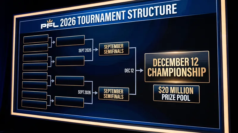 The PFL's 2026 single-elimination bracket replaced the promotion's former points system.