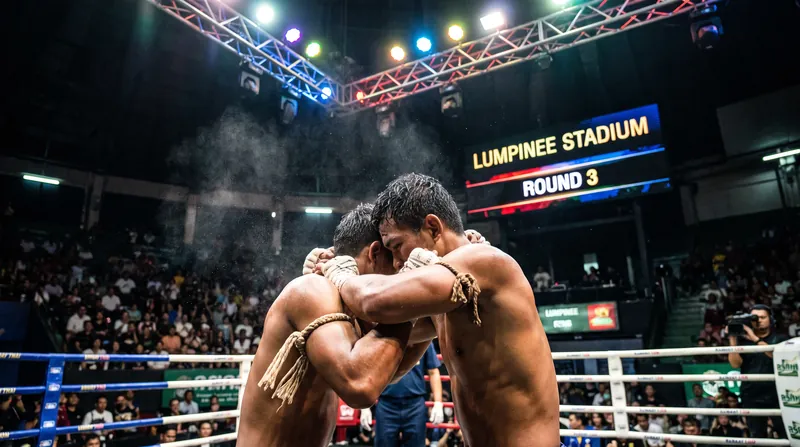 ONE Championship fighters compete for $100,000 main roster contracts at Lumpinee Stadium.