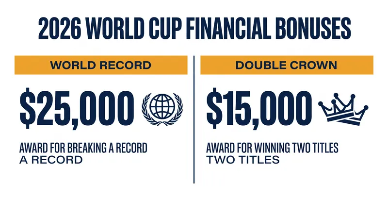 World Aquatics has heavily incentivized the 2026 Silk Road Tour with massive payout bonuses.