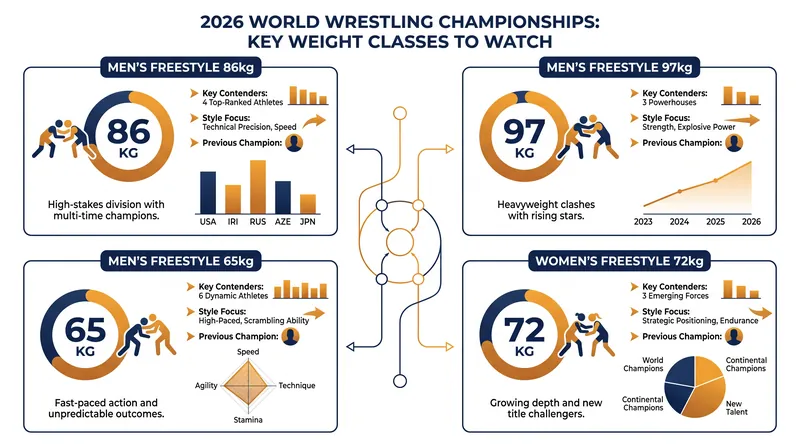 Key weight classes and storylines to watch in Astana.