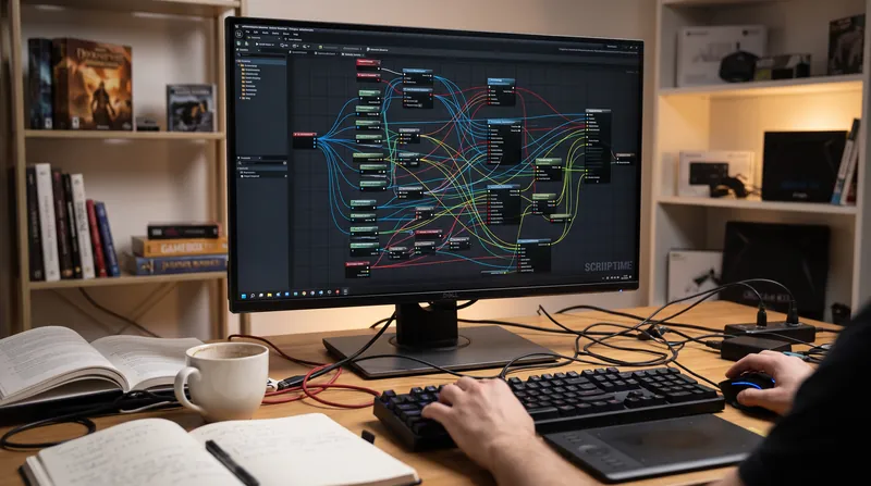 Modern game engines decouple the decision logic from the agent's memory, allowing hundreds of enemies to share a single behavior tree.