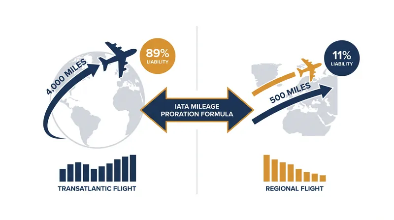 When fault cannot be proven, airlines divide the cost of a lost bag based on the distance each carrier flew the passenger.