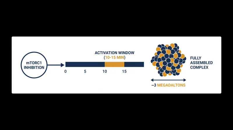 Autophagy initiation occurs rapidly following the withdrawal of nutrients and the detachment of mTORC1.