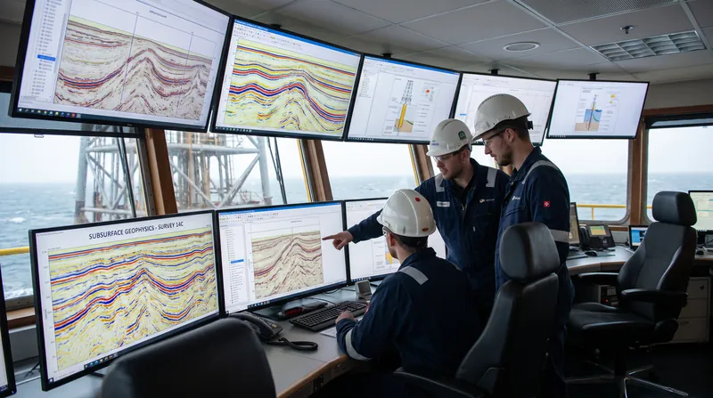 The joint laboratory aims to process nearly a century of subsurface data to generate exploration scenarios.