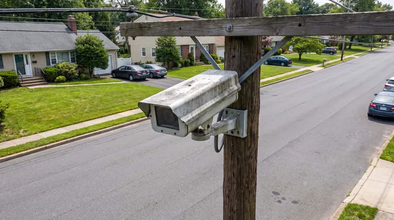 Automated license plate readers capture images of passing vehicles and log their locations into searchable databases.