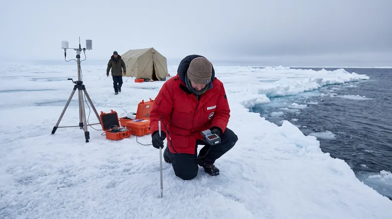 Field observations confirm that the darkening of the Arctic is driven by the physical phase change of water, not by soot or particulate pollution.