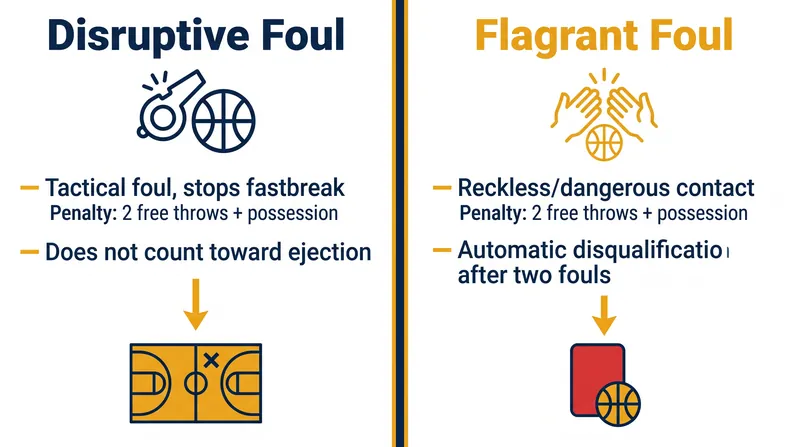 The controversial 'unsportsmanlike foul' has been eliminated, replaced by two distinct categories designed to reduce referee subjectivity.