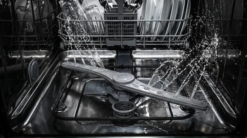 Modern dishwashers compensate for lower water temperatures by increasing cycle times and optimizing the mechanical action of spray arms.