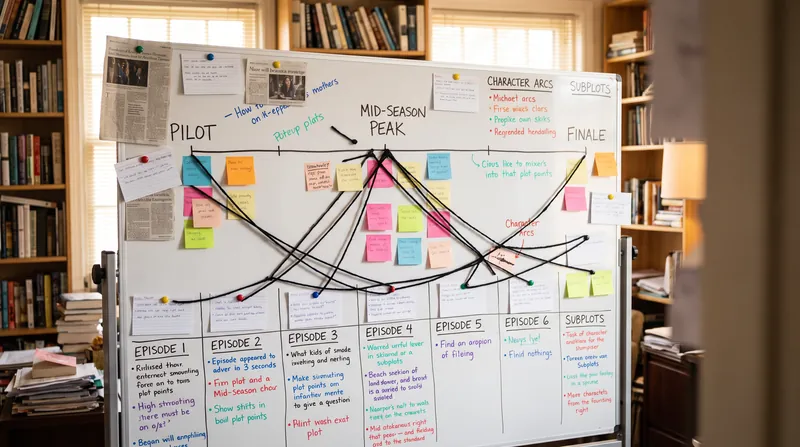 Mapping decades of overlapping continuity requires extensive editorial coordination.